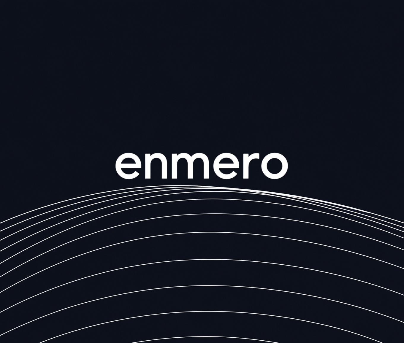 Enmero Futuristic Cyber Horizon Wireframe Graphic