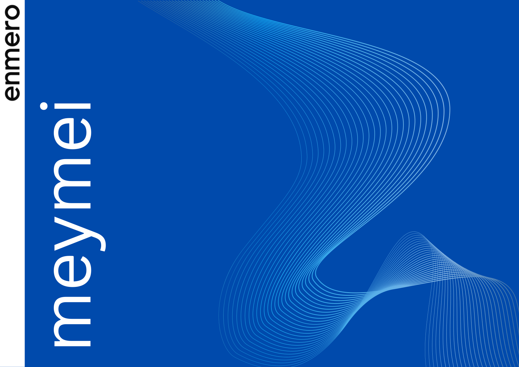 Enmero & Meymei Dynamic Blue Wave Brand Banner
