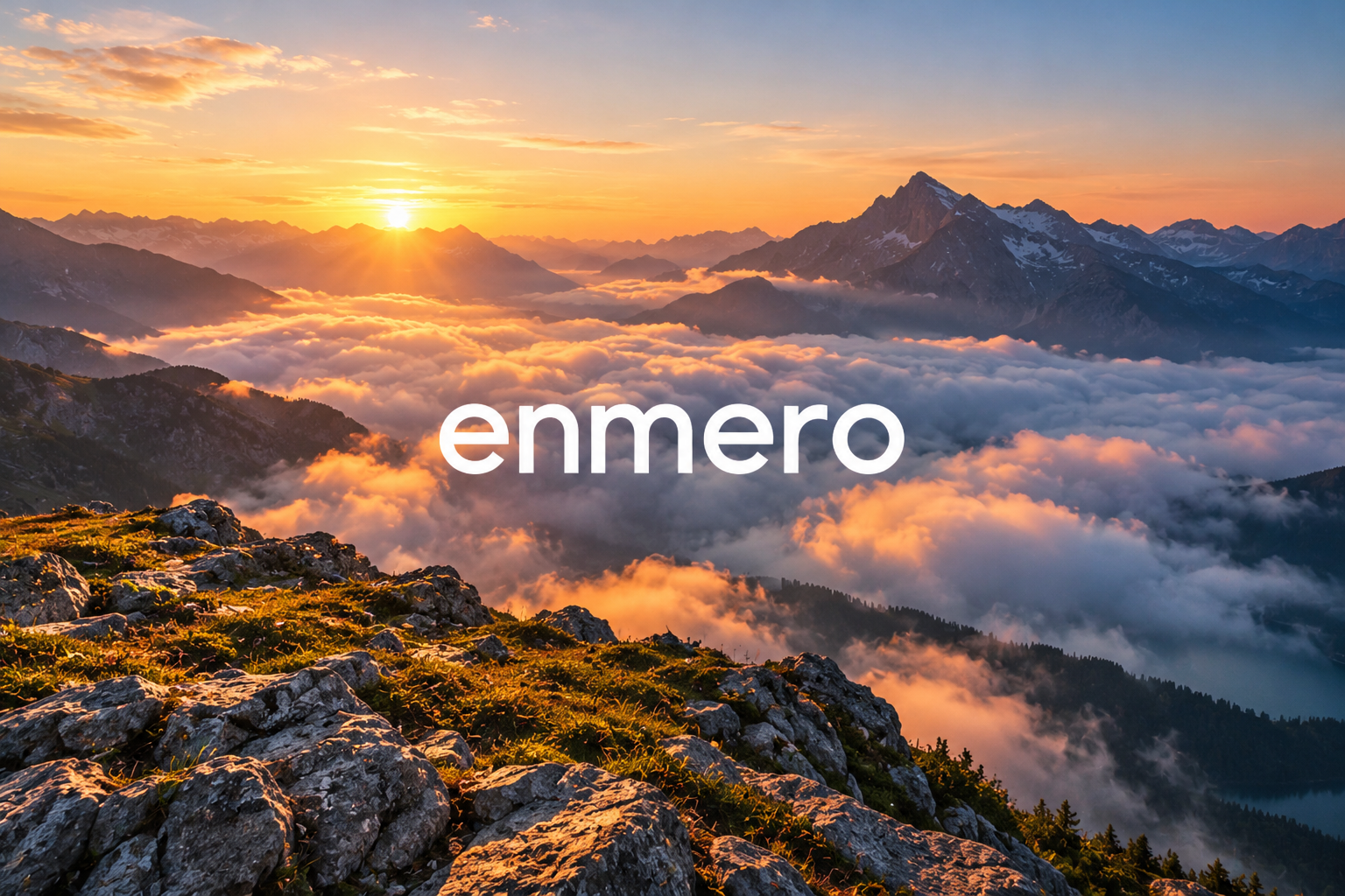Enmero Vision — Alpine Mountain Sunrise Cloudscape